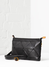 Load image into Gallery viewer, Origami Clutch / Crossbody Bag - Black
