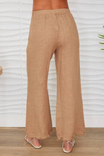 Load image into Gallery viewer, Milio Milano Raw Hem Linen Pants