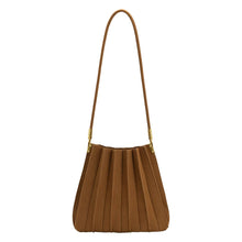 Load image into Gallery viewer, Carrie Camel Vegan Suede Shoulder Bag