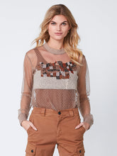 Load image into Gallery viewer, NU Riona Mesh Blouse