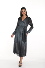 Load image into Gallery viewer, Frank Lyman Metallic L/S Dress