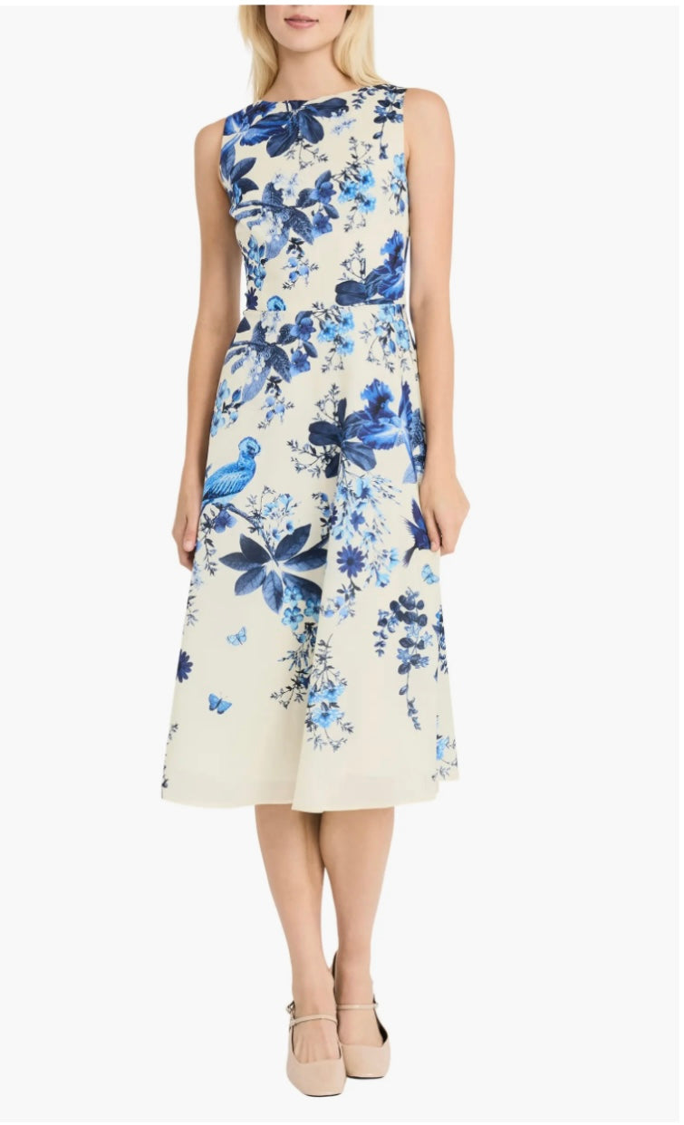 Maggy London Voile Fit & Flare Dress – Edit Style Lounge