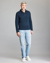 Load image into Gallery viewer, Billy Reid L/S Herringbone Polo