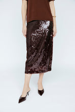 Load image into Gallery viewer, Amanda Maria Sequin Midi Skirt