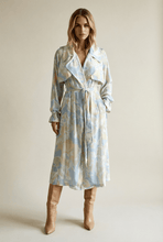 Load image into Gallery viewer, Amanda Maria Chiffon Trench