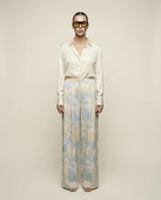 Load image into Gallery viewer, Amanda Maria Satin Pleated Pants