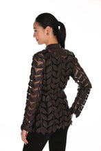 Load image into Gallery viewer, Frank Lyman Leaf Mesh Jacket