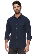 Load image into Gallery viewer, Flag & Anthem Hero Solid Flannel
