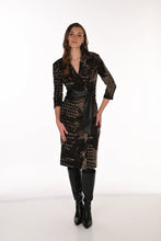 Load image into Gallery viewer, Frank Lyman Animal Print Wrap Dress