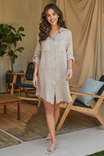 Load image into Gallery viewer, Milio Milano Button Down Dress