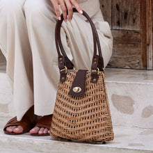 Load image into Gallery viewer, Rattan Handbag