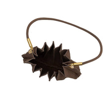 Load image into Gallery viewer, Carrie Chocolate Vegan Suede Shoulder Bag