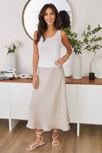 Load image into Gallery viewer, Milio Milano Linen Maxi Skirt