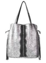 Load image into Gallery viewer, Lilla Lane Santana Putri Metallic Tote
