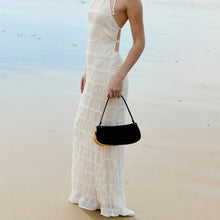 Load image into Gallery viewer, Sade Nude Recycled Vegan Leather Shoulder Bag

