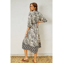 Load image into Gallery viewer, Tropical Shirt Dress
