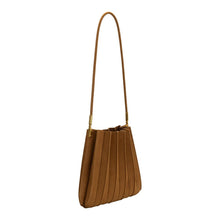 Load image into Gallery viewer, Carrie Camel Vegan Suede Shoulder Bag
