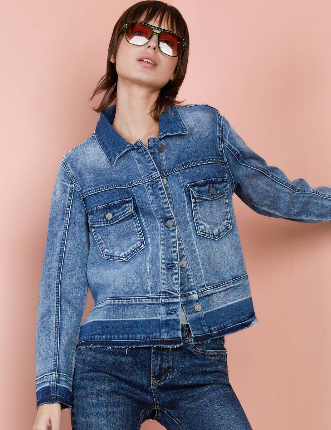 Wash Lab Step-Up Denim Jacket