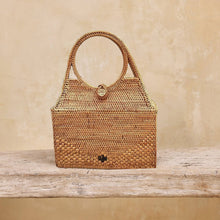 Load image into Gallery viewer, Ata Vine Round Handle Handbag
