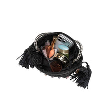 Load image into Gallery viewer, Starla Ivory Vegan Leather Jewel Top Handle Pre-Order 10/15
