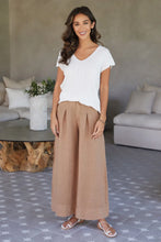 Load image into Gallery viewer, Milio Milano Linen Palazzo Pant
