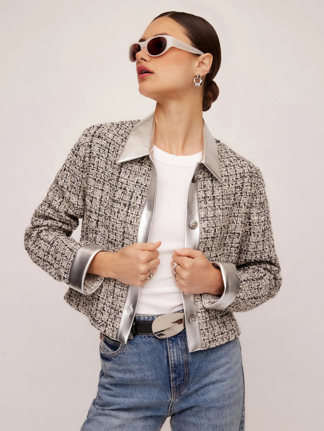 Fifteen Twenty Cher Boucle Jacket