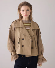Load image into Gallery viewer, Summum Short Trench Coat
