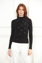 Load image into Gallery viewer, 0 Degrees Celsius 3D Flower Sweater
