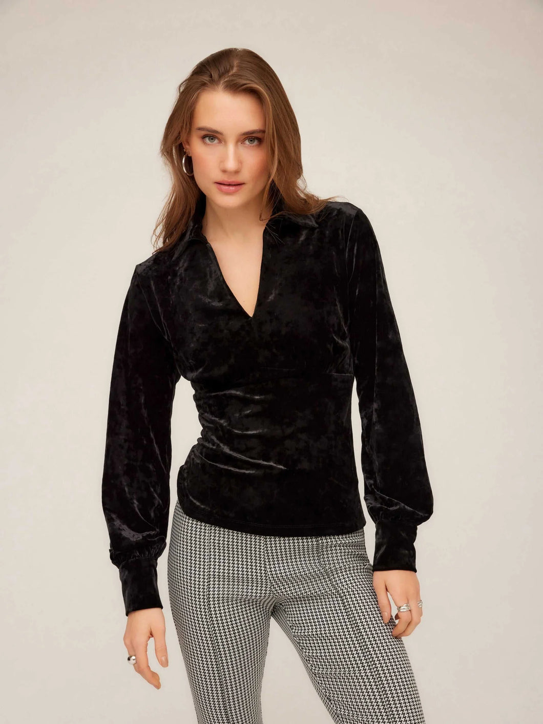 Fifteen Twenty Bianca Collared Top