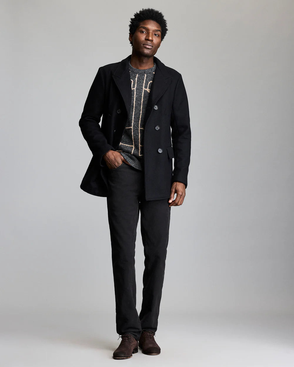 Billy Reid Bond Peacoat