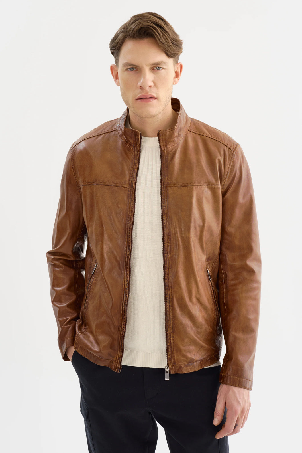Regency Lucio Leather Jacket