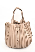 Load image into Gallery viewer, Sea Lily Pleated Bucket Bag
