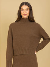 Load image into Gallery viewer, Jessie Liu Mohair Mock Neck Sweater
