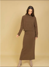 Load image into Gallery viewer, Jessie Liu Mohair Mock Neck Sweater
