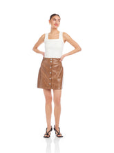 Load image into Gallery viewer, Fifteen Twenty Kinsley Faux Leather Skirt
