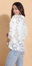 Load image into Gallery viewer, Jessie Liu 3D Applique Lace Top
