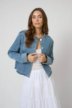 Load image into Gallery viewer, Central Park West Nevada Denim Jacket
