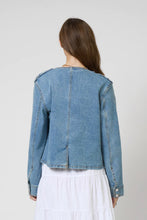 Load image into Gallery viewer, Central Park West Nevada Denim Jacket
