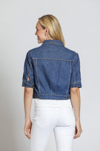 Load image into Gallery viewer, 11 Uptown Crop Jean Jacket
