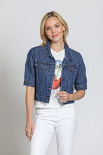 Load image into Gallery viewer, 11 Uptown Crop Jean Jacket
