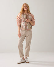 Load image into Gallery viewer, Summum Rose Quilted Bomber Jacket
