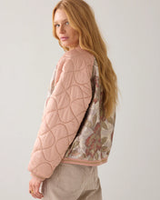 Load image into Gallery viewer, Summum Rose Quilted Bomber Jacket
