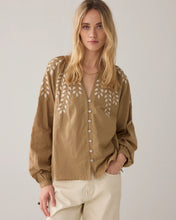 Load image into Gallery viewer, Summum Branches Linen Blouse
