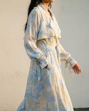Load image into Gallery viewer, Amanda Maria Chiffon Trench
