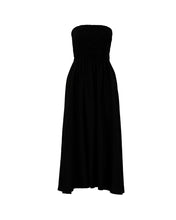 Load image into Gallery viewer, Nary Shirred Tube Top Midi Dress
