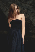 Load image into Gallery viewer, Nary Shirred Tube Top Midi Dress
