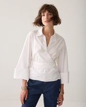Load image into Gallery viewer, Summum Wrap Blouse
