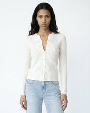 Load image into Gallery viewer, Amanda Maria Ribbed Button Front Top
