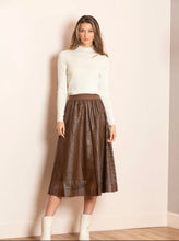 Load image into Gallery viewer, Jessie Liu Faux Leather Skirt
