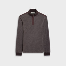 Load image into Gallery viewer, Bugatchi Houdstooth Quarter Zip
